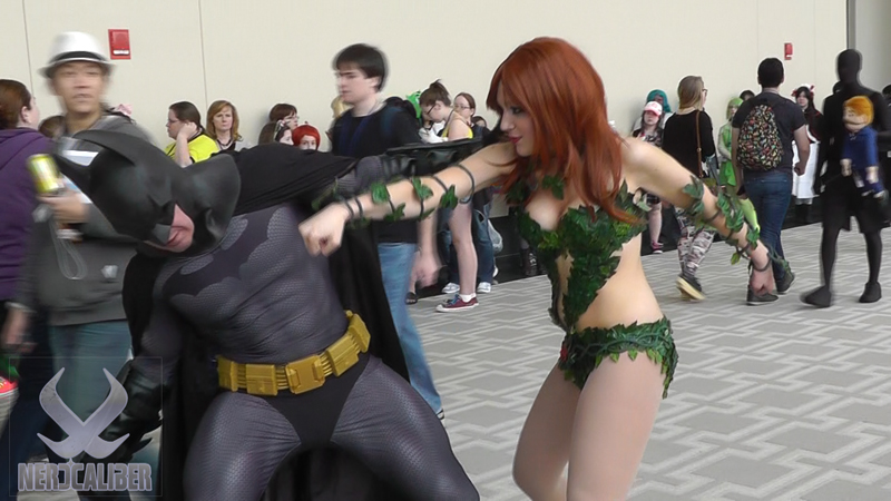 Batman Poison Ivy Cosplay at Anime Boston 2012