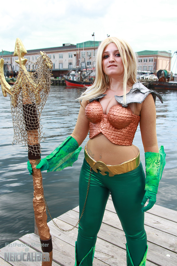 Third Place was Kendra Paige's Aquawoman cosplay!